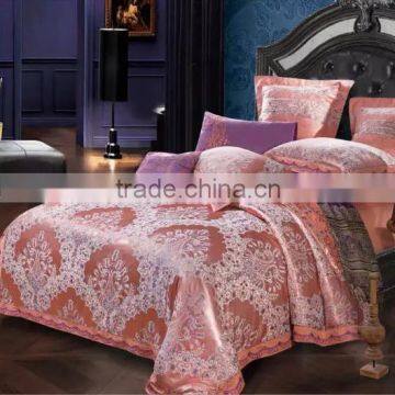 Luxury yarn dyed jacquard bed in a bag set