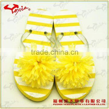 beach flower fashion woman slipper factory