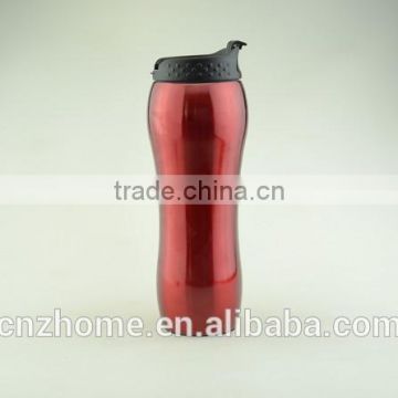 2014 new style travel mug of double wall 18/10stainless steel