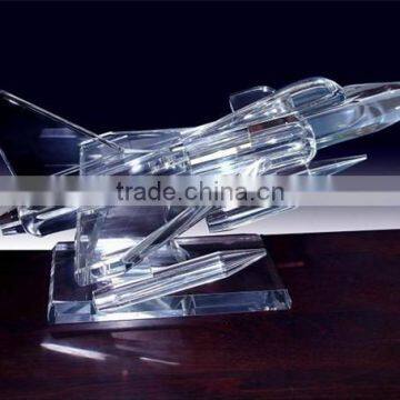 Crystal Plane Model Gift for Office Decoration