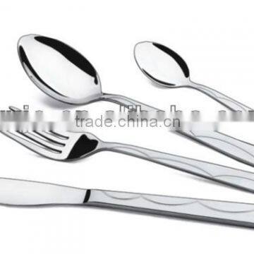 Stylish Stainless Steel Cutlery With Sand Blast photo-2