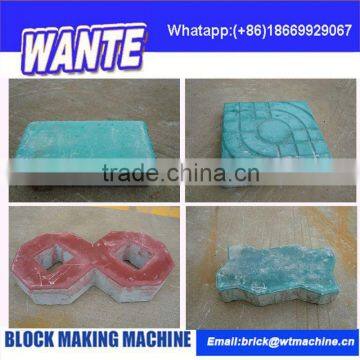 China Machinery QT6-15 block machine of fully automatic from Linyi Wante Machinery Co.,Ltd