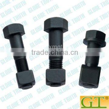 Track Bolt and Nut 40Cr 12.9 grade high strength mounting bolt