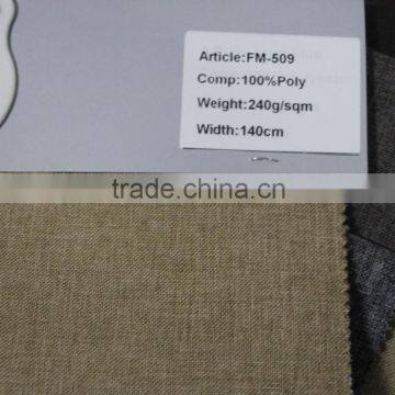 ChangzhouTex 100%polyester Technics Woven linen-like fabric