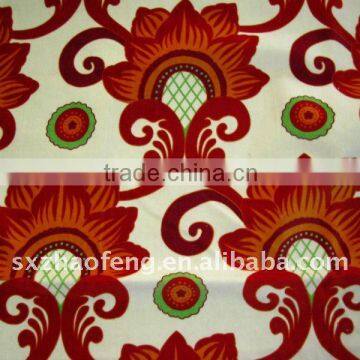 100%COTTON PRINTED VELVETEEN FABRIC FOR BEDDINGS