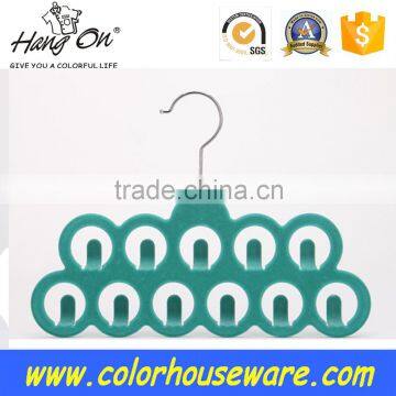 Multi Hook Velvet Hanger for Tie photo-2