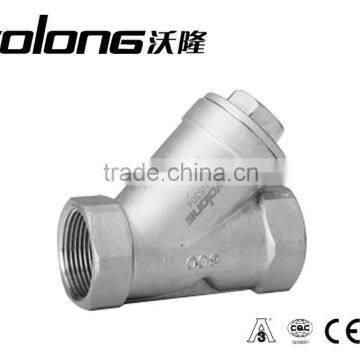 304 316L Stainless steel Y-type Female thread Strainer