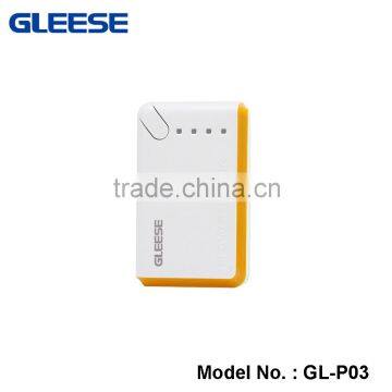 New Gleese FCC CE ROHS High Quality USB Smart Power Bank Battery for Portable Charger Mobile Power 6600mAh Xiaomi