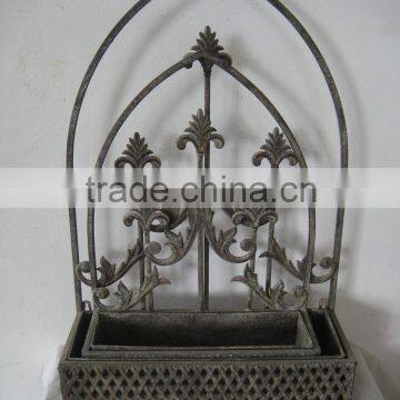 KS0776MC-S/2 metal wall plant holder