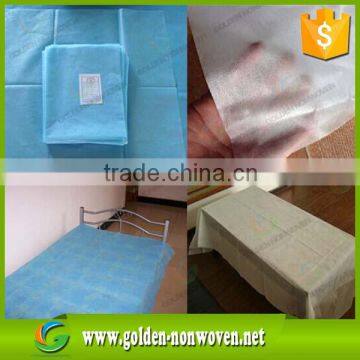 Polypropylene Nonwoven Fabric ,disposable Bed Sheet Fabric ,non Woven Bed Cover Material photo-2