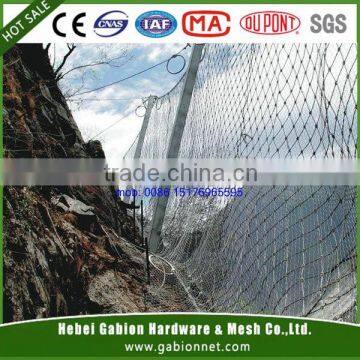 Passive slope protection wire mesh