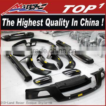 Body Kits HM Wide Style for Rangerover Evoque with high quality 3 door or 5 door evoque body kits