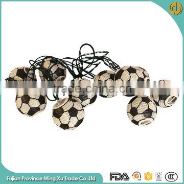 Paper Football Soccer String Lights Mini Lantern Decorative