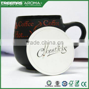 Eco-friendly hot new popular items paper cardboard coaster