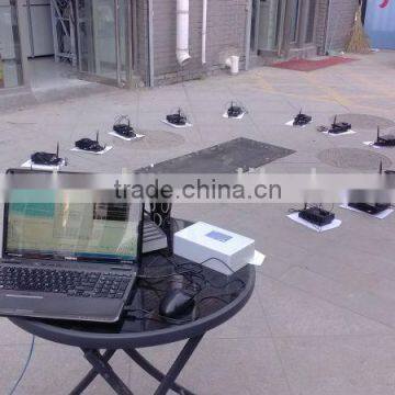14-channel cabless Acoustic Emission System, Bridge Monitoring