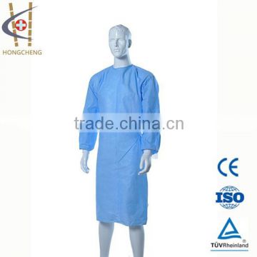 yellow surgical waterproof disposable isolation gown