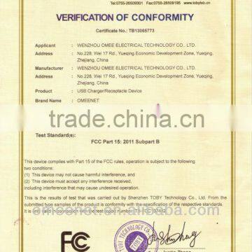 High Quality ETL Approval USB Wall Socket 125V For IPhone IPad Charge photo-6