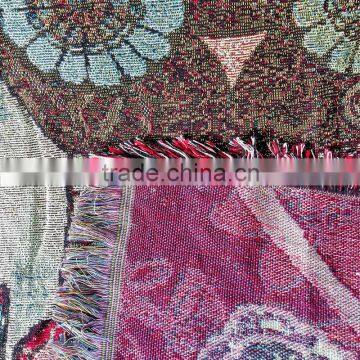 00% Cotton Casual Sofa Piano Bed Cover Sofa Throw Blanket Cloth Decoration Tapestry photo-4