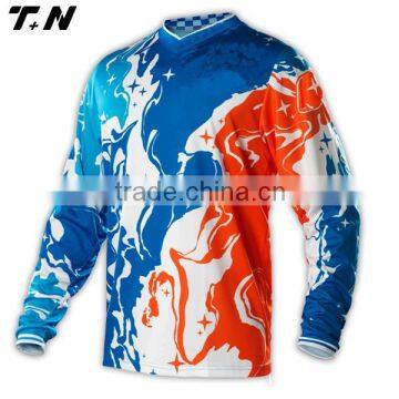 Custom team subliamtion motorcycle jersey