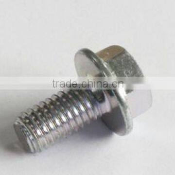 Stainless steel Hexagon bolts with flange DIN6921