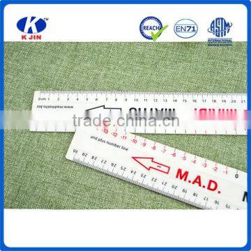 30cm School and Office Supplies Funny Ruler With Double Side Scale photo-4