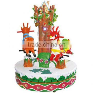 Kids Arcade Machines Christmas Carousel Game Machine For Sale