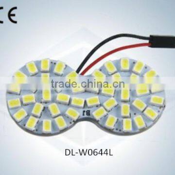 Bonjour LED Auto Light Dome Lamp Round 44SMD 3020 1206 with CE