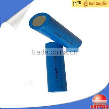 High capacity 3.7V 2200mAh 18650 li ion battery for e-bike