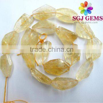 Freeform Yellow Quartz