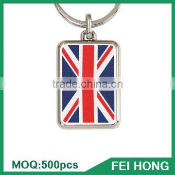 Souvenir gift no mold fee custom silver gold beautiful gift promotional keychain