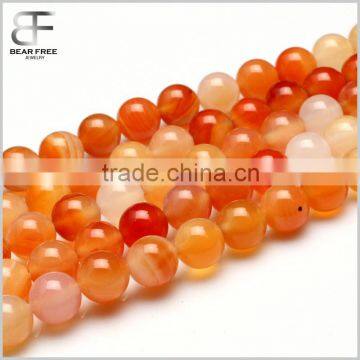 6-18mm Natural color Agate semi-precious gemstone round Loose Beads strand