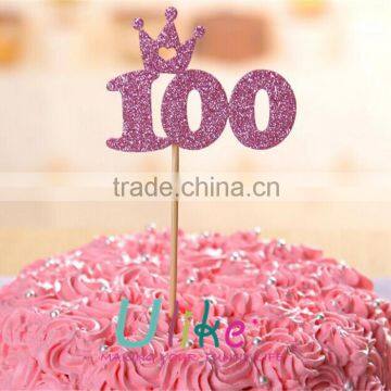 best selling items 100 birthday cake topper