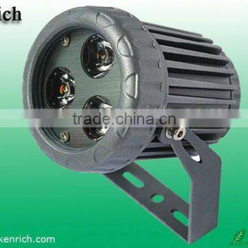 Outdoor 3x1W LED Spotlight, LED Flood Light