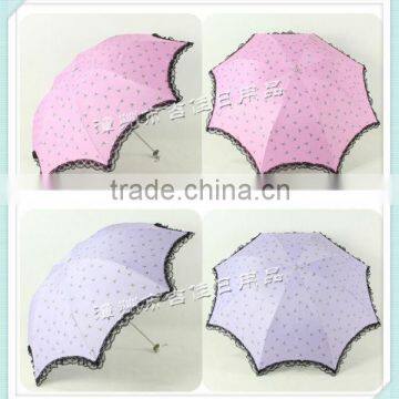 LB315 eye-catching color beautiful promotional gift ladies fashion umbrella