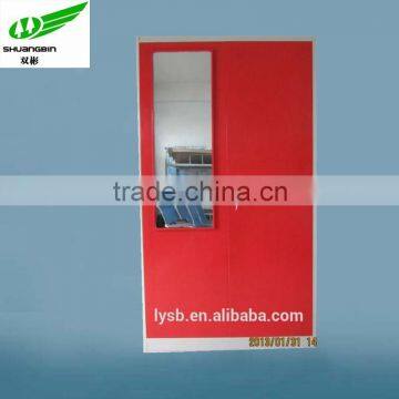 Luoyang High Quality 3 Door Practical Bedroom Designer Almirah Wardrobe With Mirro photo-3