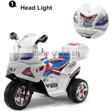 Kids Ride On Battery Powered 3 Wheel Motorcycle