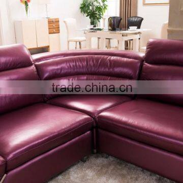 2016 Leather Sectional Sofa Set Livingroom Home Furniture 8072