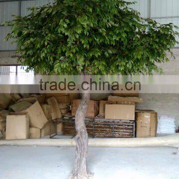 Fiberglass material Greenery tree artificial Carambola tree with best price