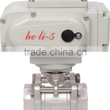 Electric 3 PC Ball Valve