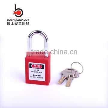 alarm safety iron electronic lockout keyed alike steel shackle padlock