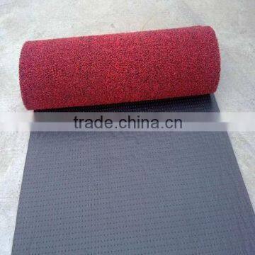 double color pvc coil mat