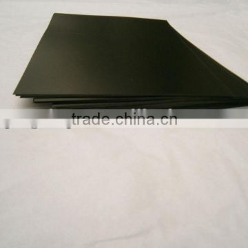 Black matte PVC sheets