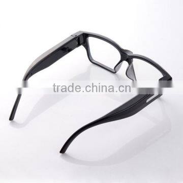 5Megapixels 1080P photo camera glasses with micro SD card slot 300mAh battery capacity