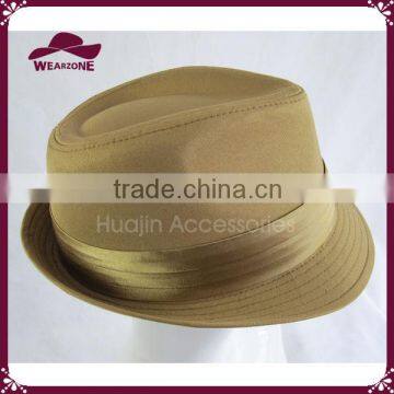 Gentleman's Fedora Hat With Feather photo-3