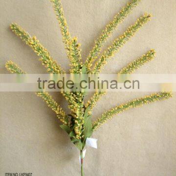 New spring natural color collections for home decorations artificial grass flowers bush