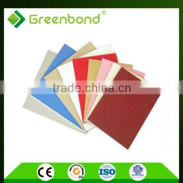 Greenbond brushed wall panel aluminum composite panel exporter