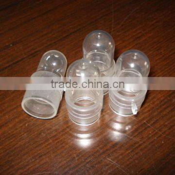 high quality utility-type transparent plastic injection vials