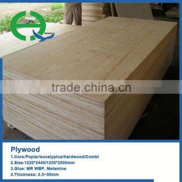 Best price plywood board for furniture/construction/package/decoration