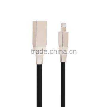 Factory price iCaber diamond Zinic alloy data cable for iphone 5/6/6s