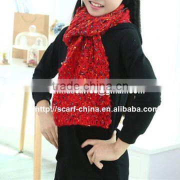 Wool kids knit scarf wholesale